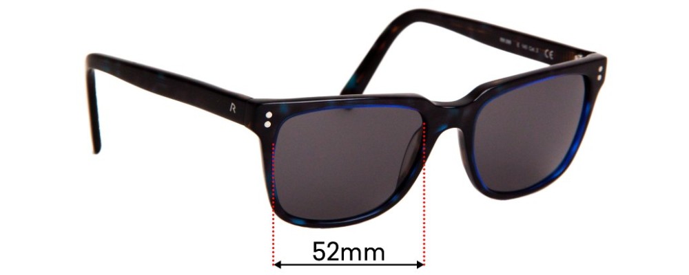 Rodenstock Rocco RR308 Replacement Sunglass Lenses - 52mm wide